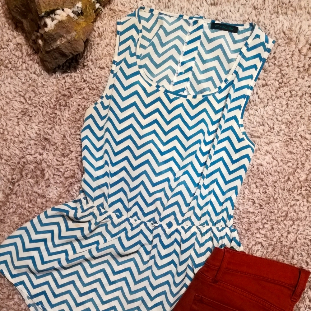 Breezy Chevron Tank